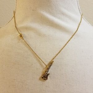 Juicy Couture Guitar Necklace